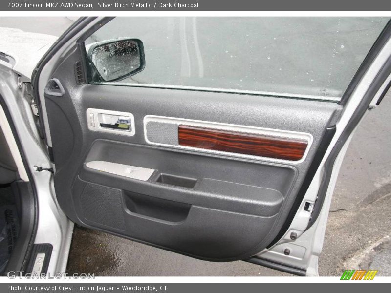 Silver Birch Metallic / Dark Charcoal 2007 Lincoln MKZ AWD Sedan