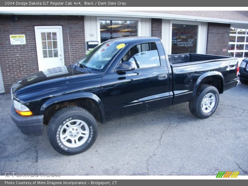 Black / Dark Slate Gray 2004 Dodge Dakota SLT Regular Cab 4x4