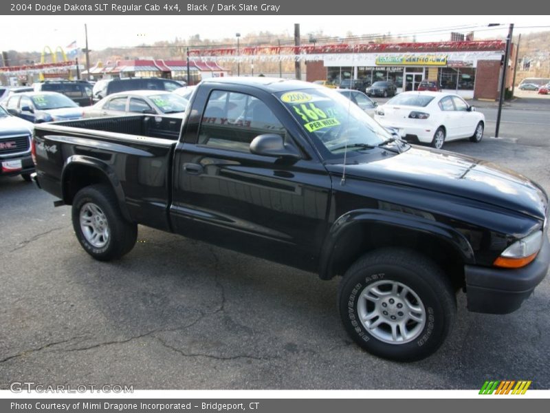 Black / Dark Slate Gray 2004 Dodge Dakota SLT Regular Cab 4x4
