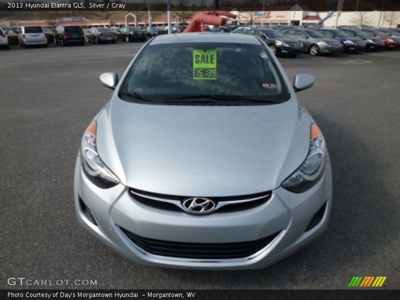 Silver / Gray 2013 Hyundai Elantra GLS