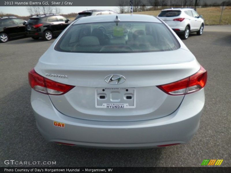Silver / Gray 2013 Hyundai Elantra GLS