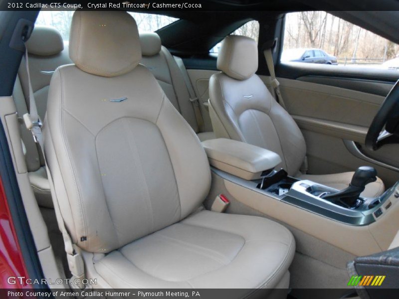 Crystal Red Tintcoat / Cashmere/Cocoa 2012 Cadillac CTS Coupe