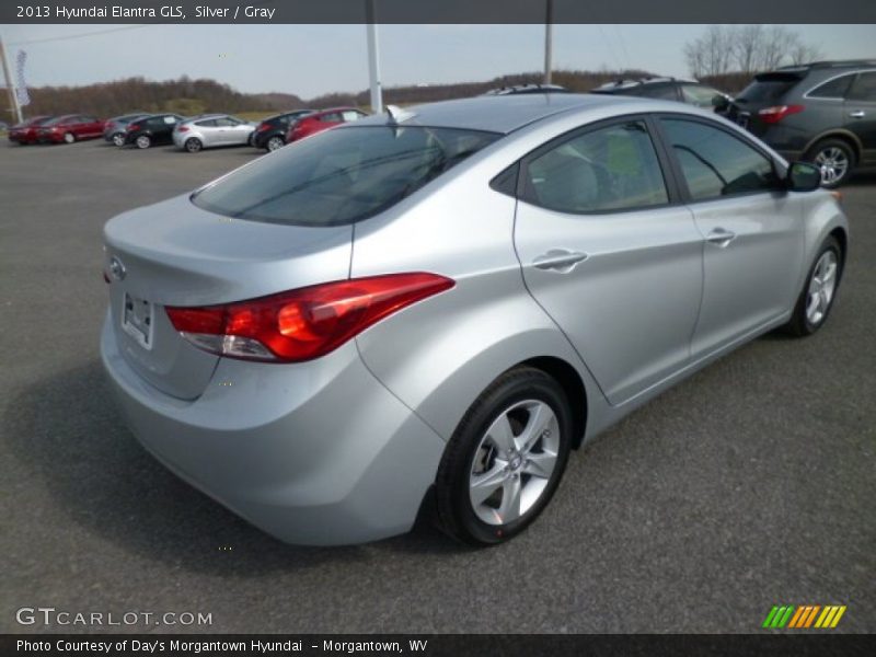 Silver / Gray 2013 Hyundai Elantra GLS