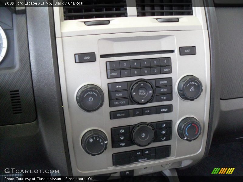 Black / Charcoal 2009 Ford Escape XLT V6