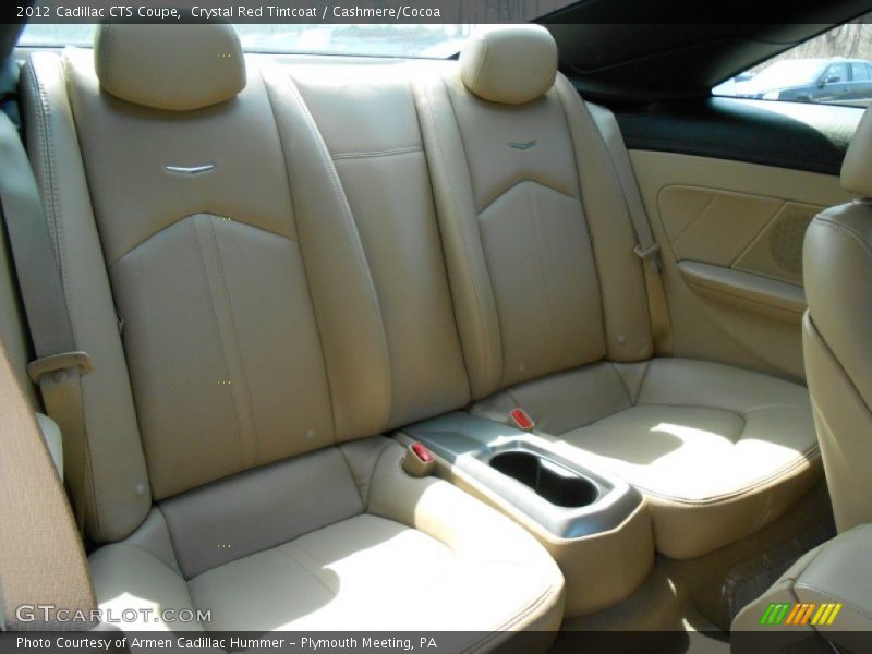 Crystal Red Tintcoat / Cashmere/Cocoa 2012 Cadillac CTS Coupe