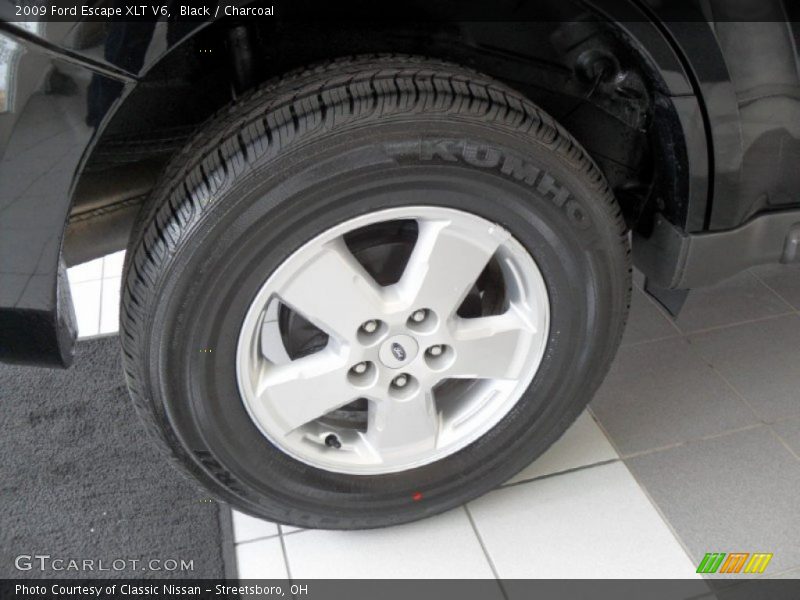 Black / Charcoal 2009 Ford Escape XLT V6