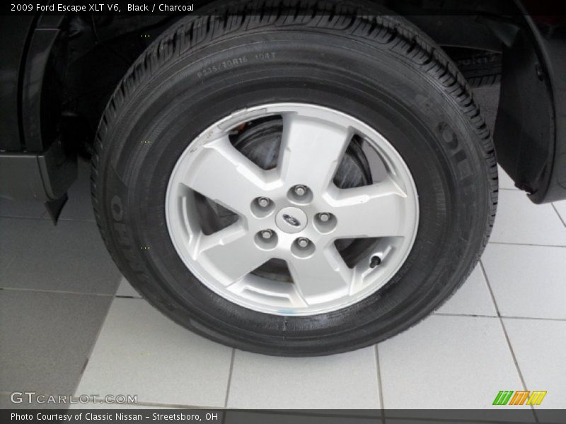 Black / Charcoal 2009 Ford Escape XLT V6