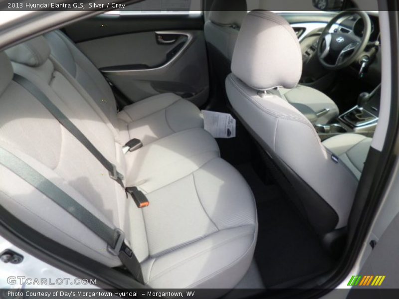 Silver / Gray 2013 Hyundai Elantra GLS