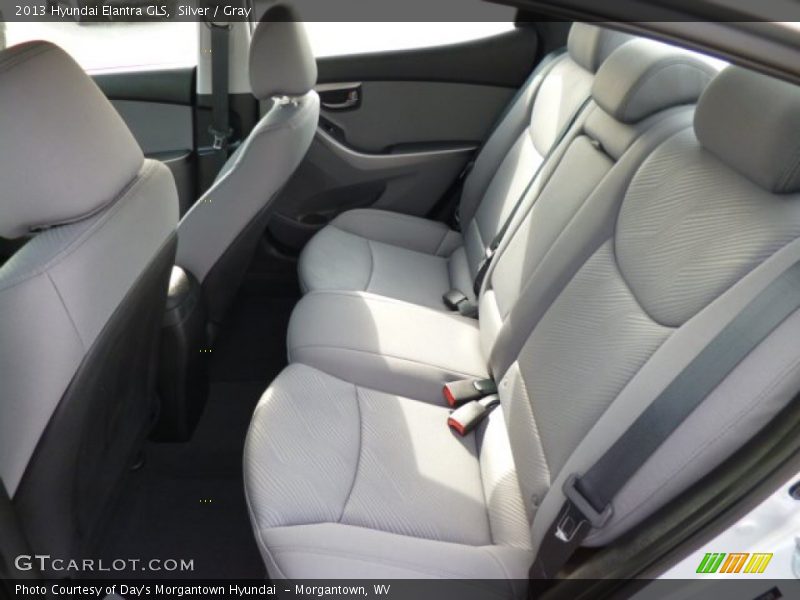 Silver / Gray 2013 Hyundai Elantra GLS