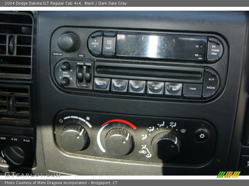 Black / Dark Slate Gray 2004 Dodge Dakota SLT Regular Cab 4x4