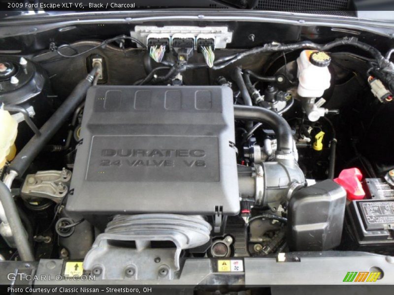 Black / Charcoal 2009 Ford Escape XLT V6