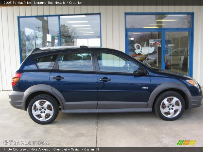 Neptune Blue Metallic / Graphite 2005 Pontiac Vibe