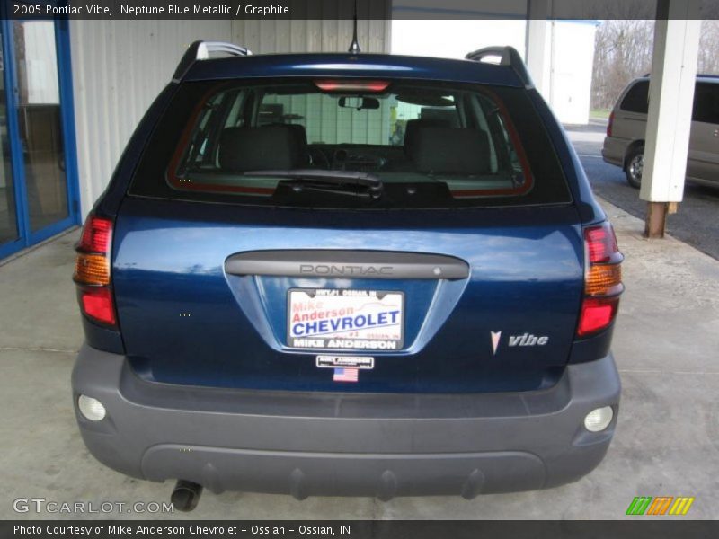 Neptune Blue Metallic / Graphite 2005 Pontiac Vibe