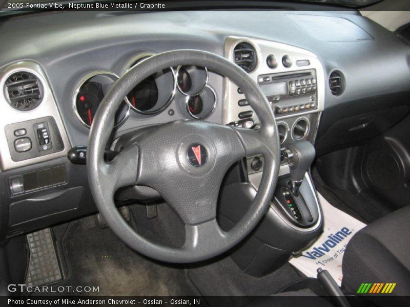 Neptune Blue Metallic / Graphite 2005 Pontiac Vibe