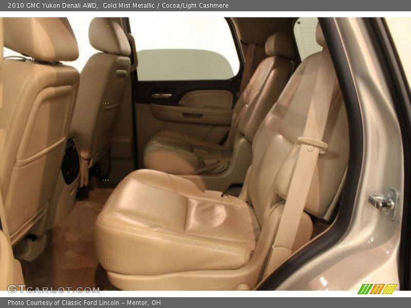 Gold Mist Metallic / Cocoa/Light Cashmere 2010 GMC Yukon Denali AWD