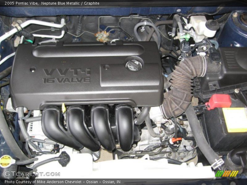 Neptune Blue Metallic / Graphite 2005 Pontiac Vibe
