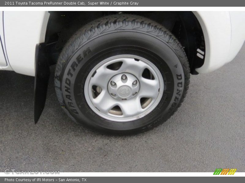 Super White / Graphite Gray 2011 Toyota Tacoma PreRunner Double Cab