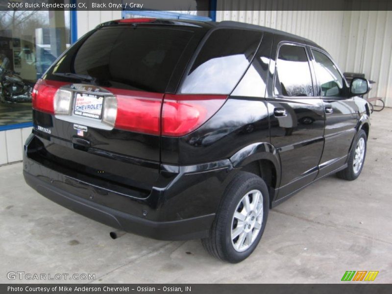 Black Onyx / Gray 2006 Buick Rendezvous CX