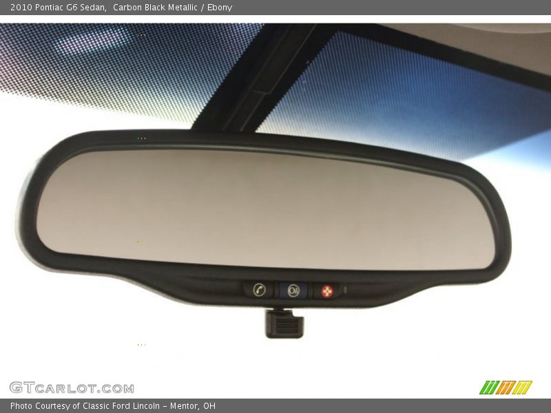 Carbon Black Metallic / Ebony 2010 Pontiac G6 Sedan