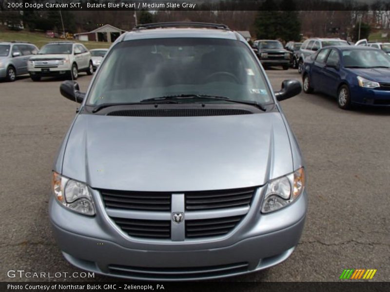 Butane Blue Pearl / Medium Slate Gray 2006 Dodge Caravan SXT