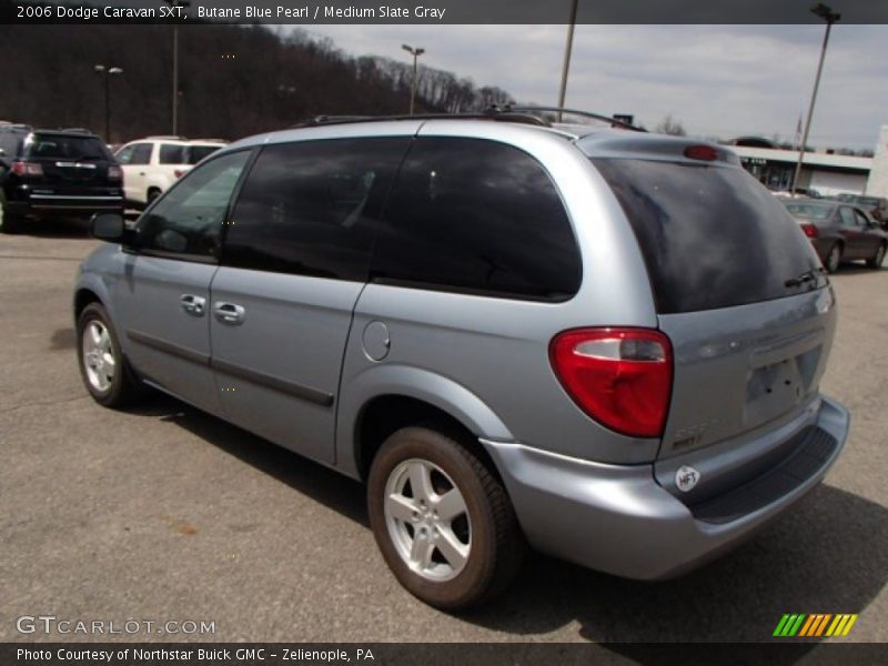 Butane Blue Pearl / Medium Slate Gray 2006 Dodge Caravan SXT