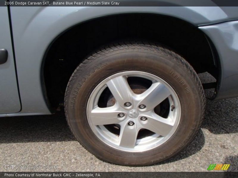 Butane Blue Pearl / Medium Slate Gray 2006 Dodge Caravan SXT