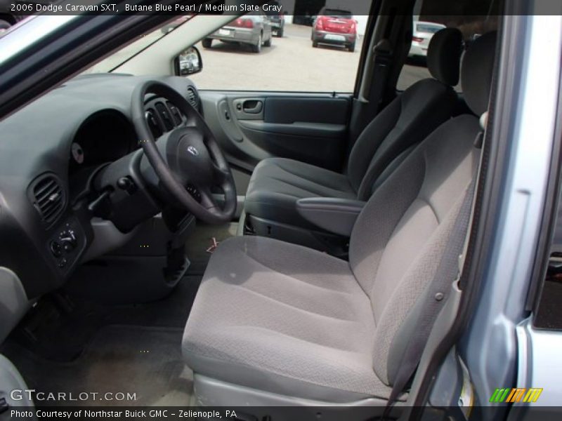 Butane Blue Pearl / Medium Slate Gray 2006 Dodge Caravan SXT