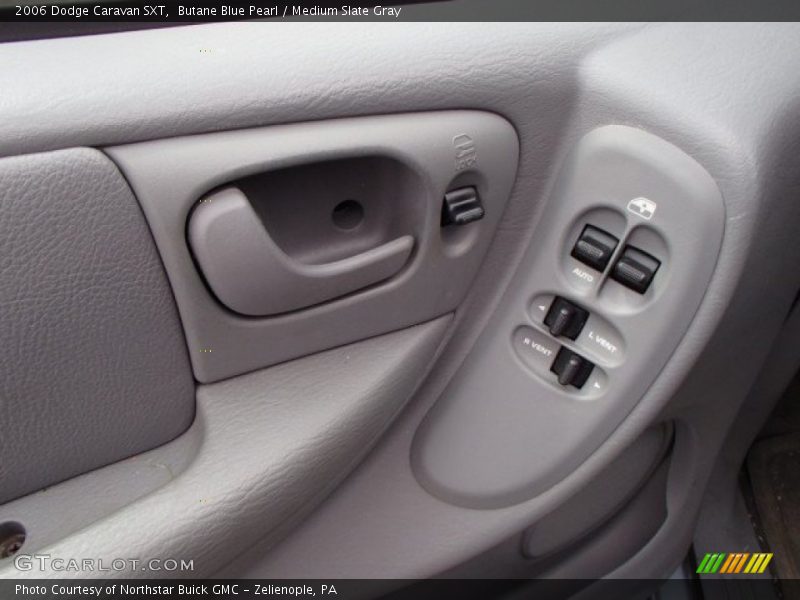 Butane Blue Pearl / Medium Slate Gray 2006 Dodge Caravan SXT