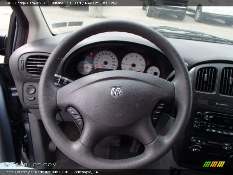 Butane Blue Pearl / Medium Slate Gray 2006 Dodge Caravan SXT