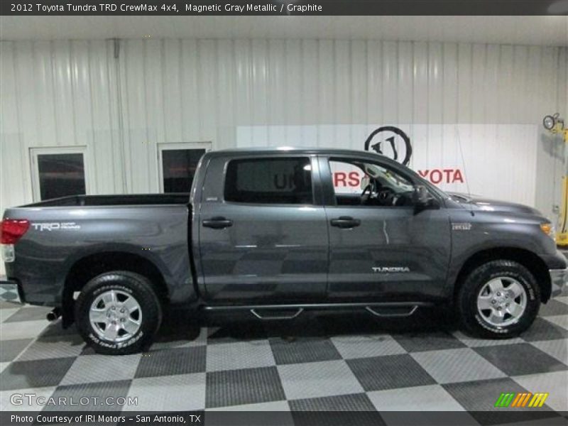 Magnetic Gray Metallic / Graphite 2012 Toyota Tundra TRD CrewMax 4x4