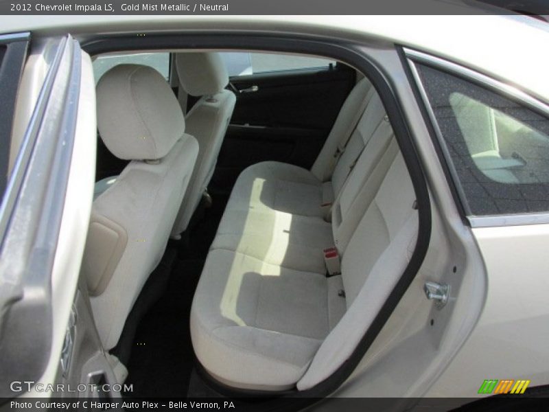 Gold Mist Metallic / Neutral 2012 Chevrolet Impala LS