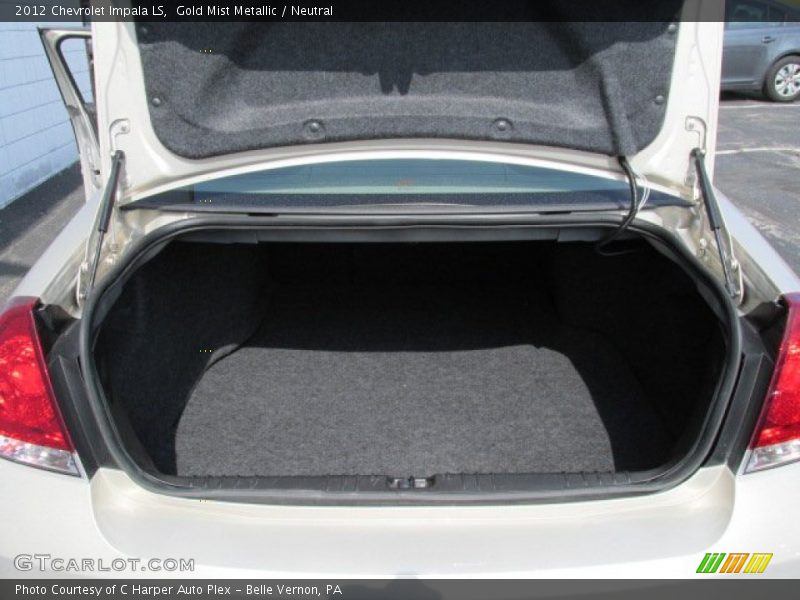 Gold Mist Metallic / Neutral 2012 Chevrolet Impala LS