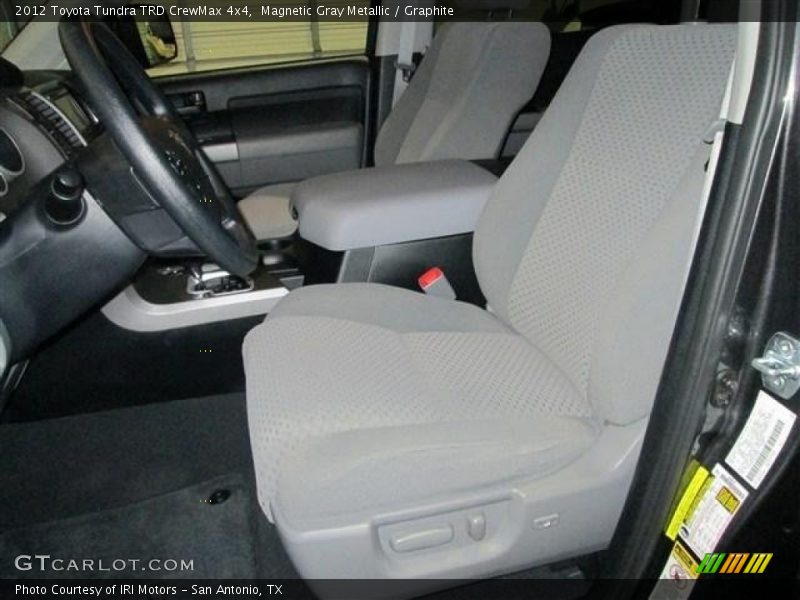 Magnetic Gray Metallic / Graphite 2012 Toyota Tundra TRD CrewMax 4x4