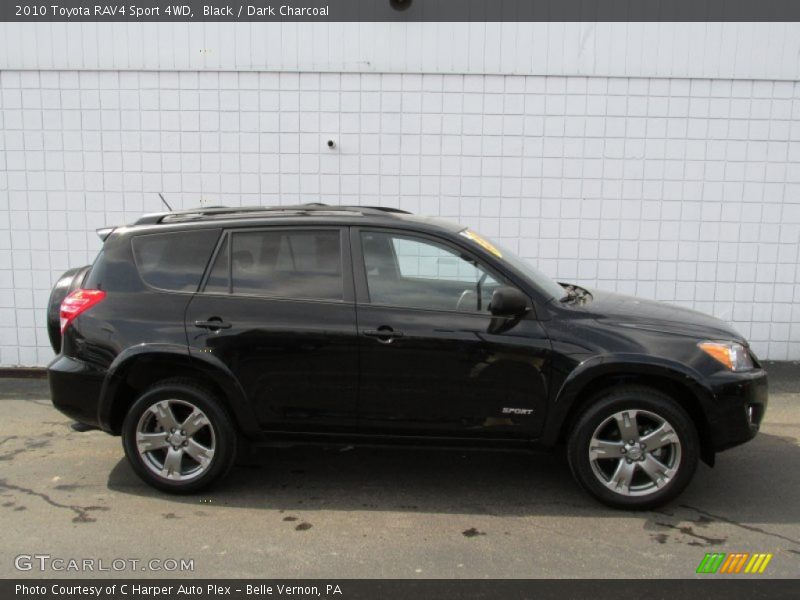 Black / Dark Charcoal 2010 Toyota RAV4 Sport 4WD