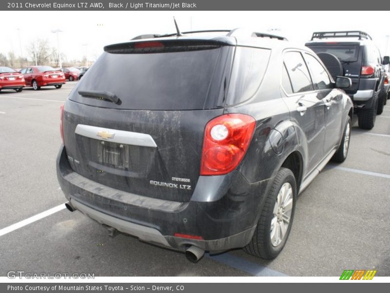 Black / Light Titanium/Jet Black 2011 Chevrolet Equinox LTZ AWD