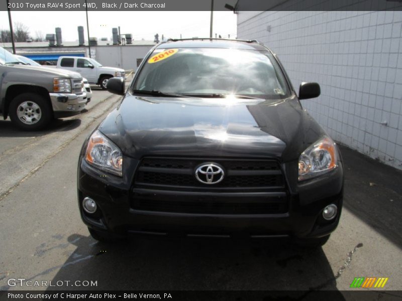 Black / Dark Charcoal 2010 Toyota RAV4 Sport 4WD
