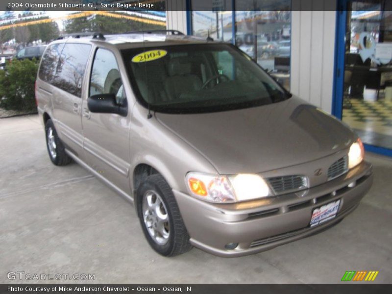 Sand Beige / Beige 2004 Oldsmobile Silhouette GL
