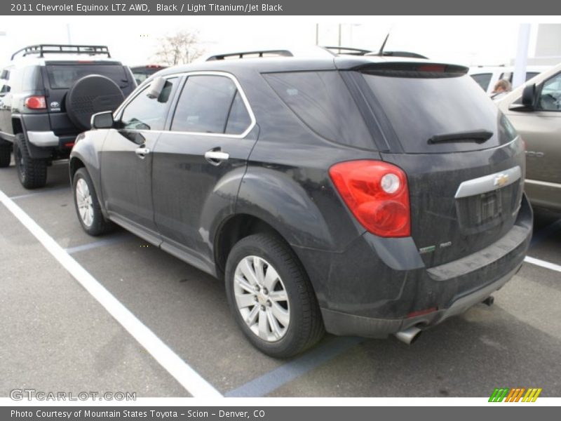 Black / Light Titanium/Jet Black 2011 Chevrolet Equinox LTZ AWD