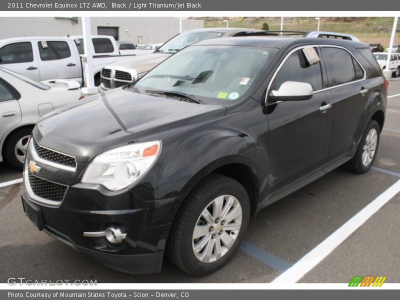 Black / Light Titanium/Jet Black 2011 Chevrolet Equinox LTZ AWD
