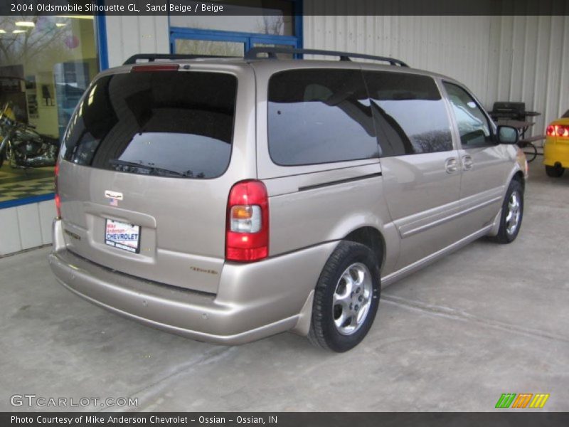 Sand Beige / Beige 2004 Oldsmobile Silhouette GL