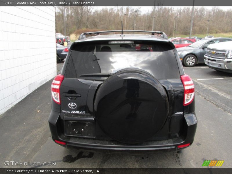 Black / Dark Charcoal 2010 Toyota RAV4 Sport 4WD
