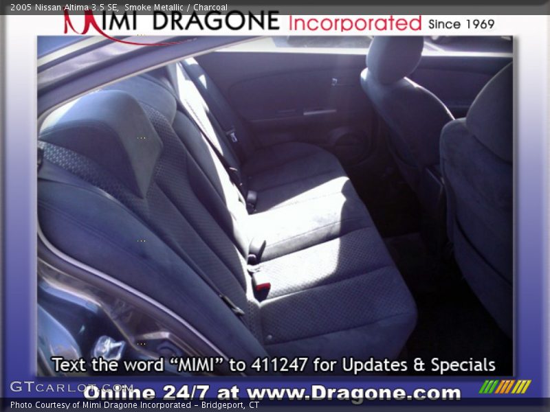 Smoke Metallic / Charcoal 2005 Nissan Altima 3.5 SE