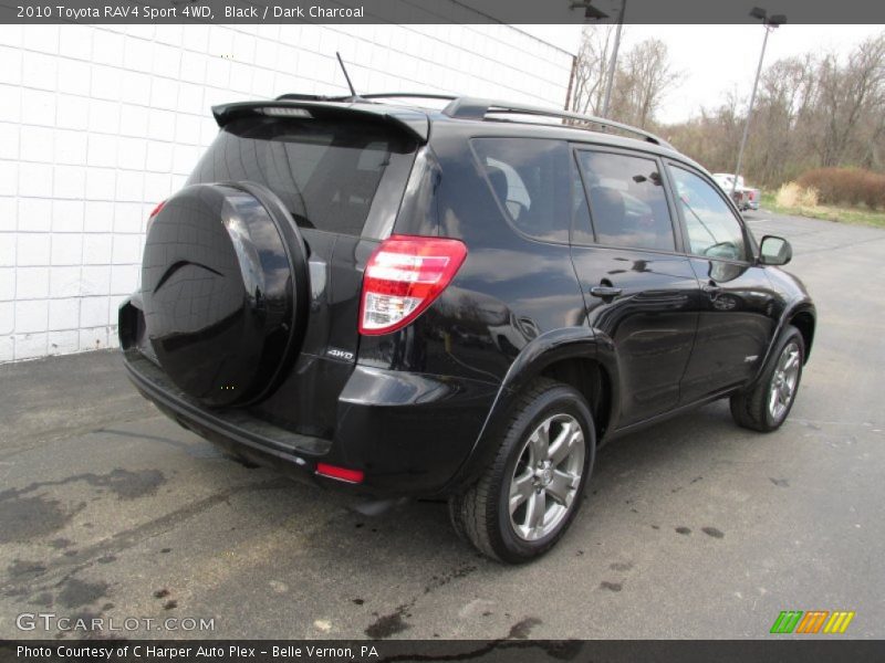 Black / Dark Charcoal 2010 Toyota RAV4 Sport 4WD