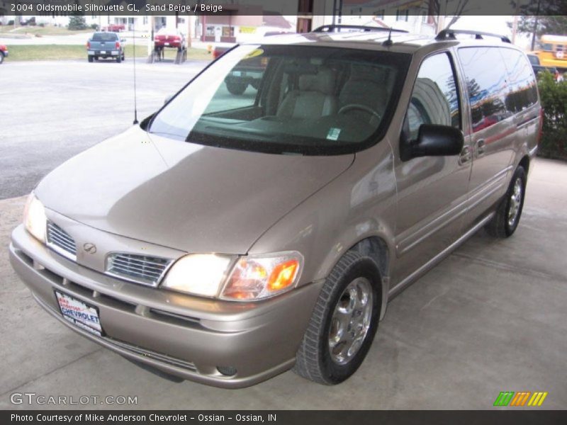 Sand Beige / Beige 2004 Oldsmobile Silhouette GL