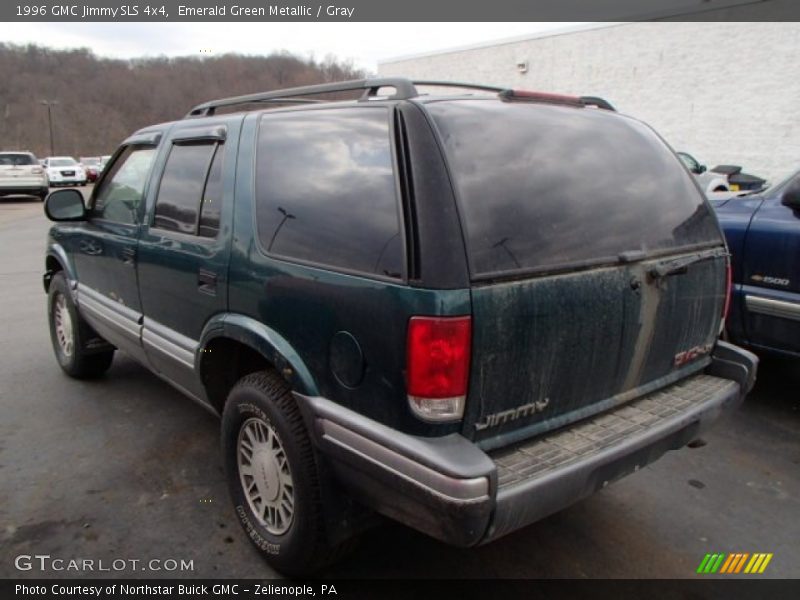 Emerald Green Metallic / Gray 1996 GMC Jimmy SLS 4x4