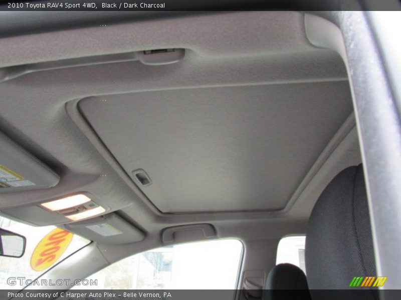 Black / Dark Charcoal 2010 Toyota RAV4 Sport 4WD