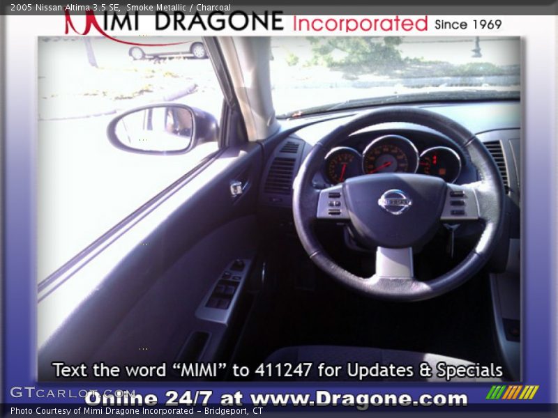 Smoke Metallic / Charcoal 2005 Nissan Altima 3.5 SE