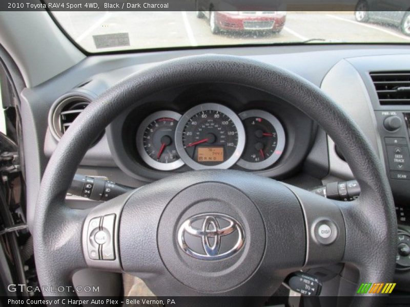 Black / Dark Charcoal 2010 Toyota RAV4 Sport 4WD