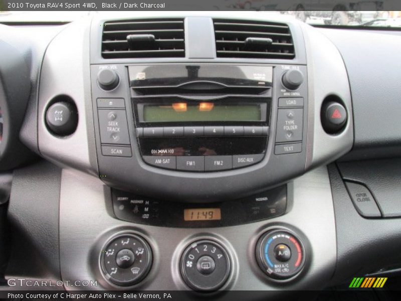 Black / Dark Charcoal 2010 Toyota RAV4 Sport 4WD