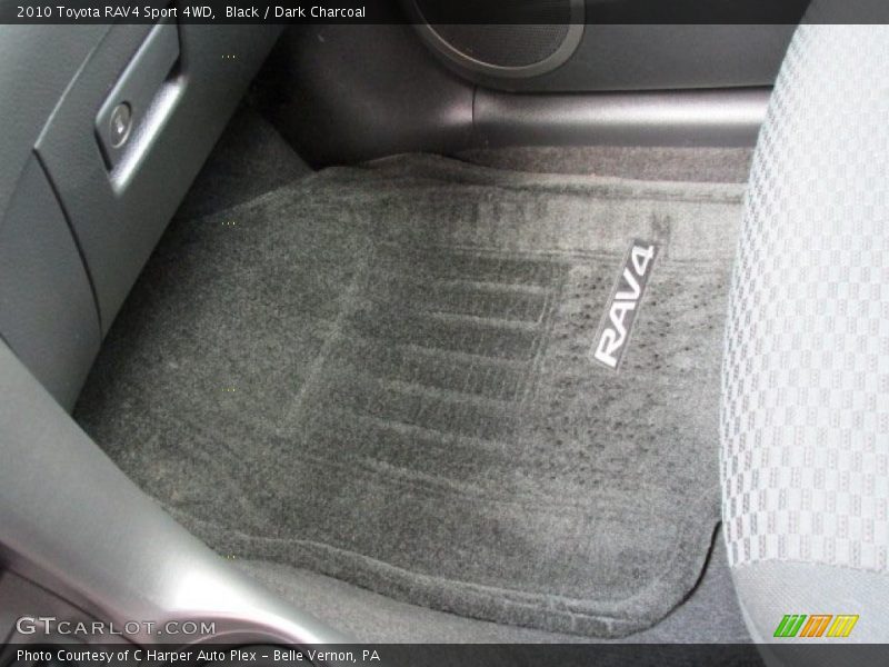 Black / Dark Charcoal 2010 Toyota RAV4 Sport 4WD